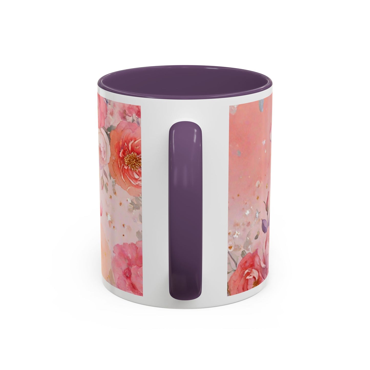 Inspirational Proverbs Coffee Mug — "Strength & Dignity" Floral Butterfly Bible Verse 11oz