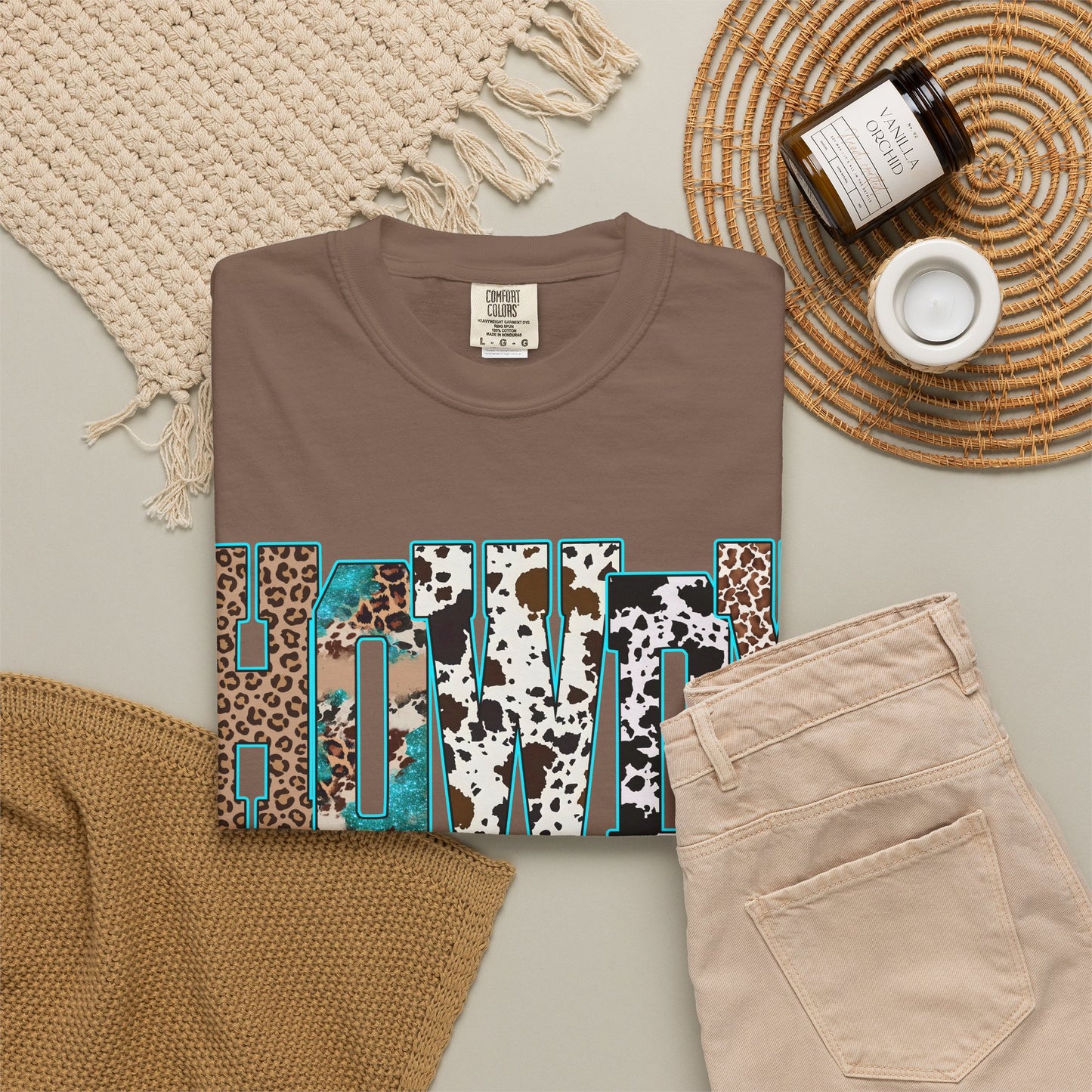 Howdy Leopard Print T-Shirt