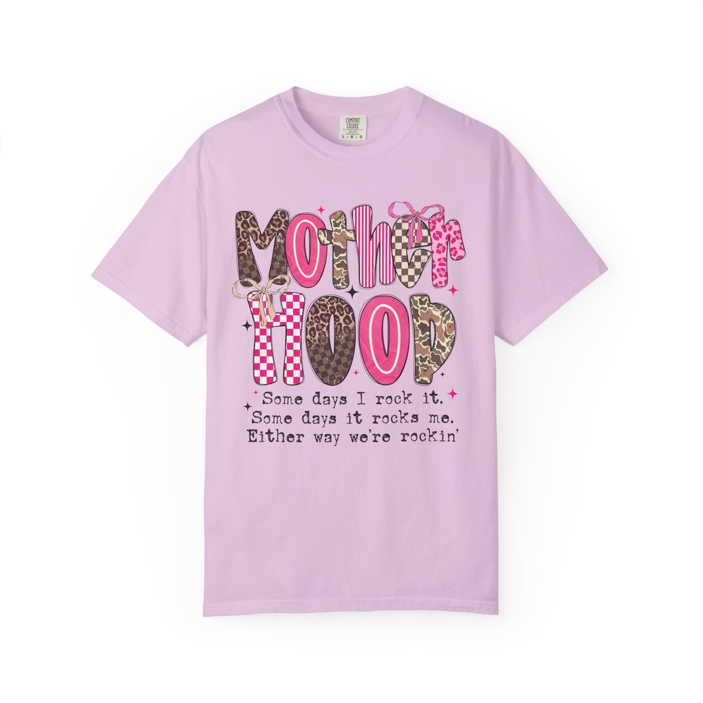 'Motherhood: Some days I rock it... Either way we're rockin'