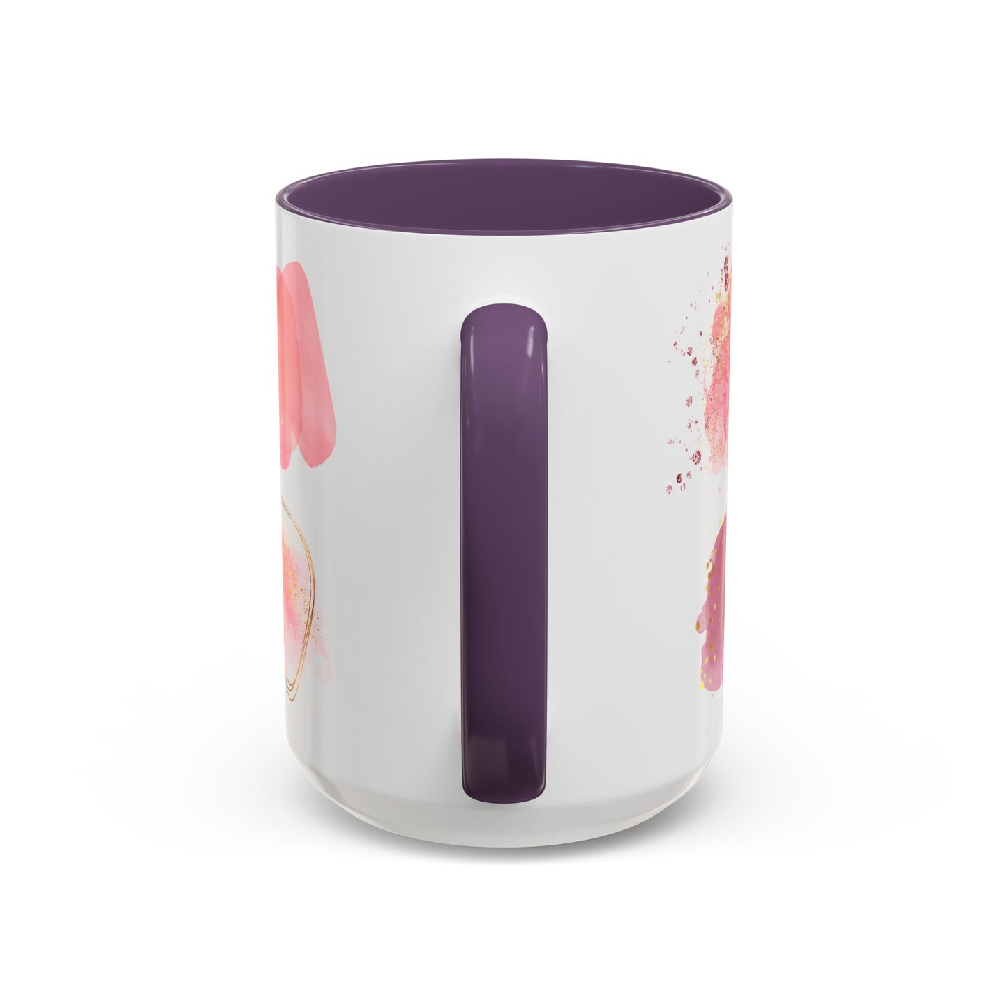 She is an Aunt Coffee Mug – "Strong, Fearless, Warm, Loving" Accent Mug (15oz)