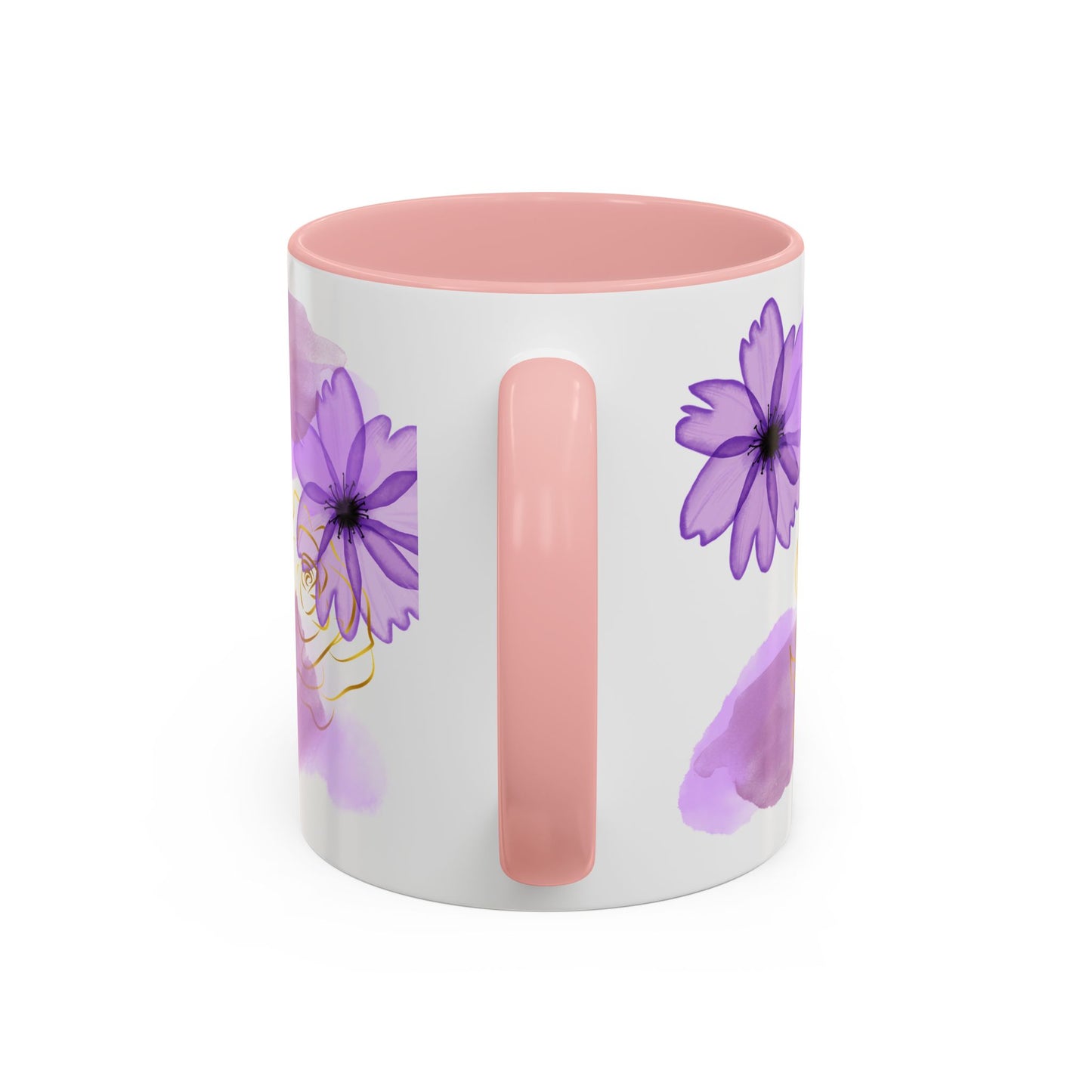 Mama Word-Heart Accent Coffee Mug