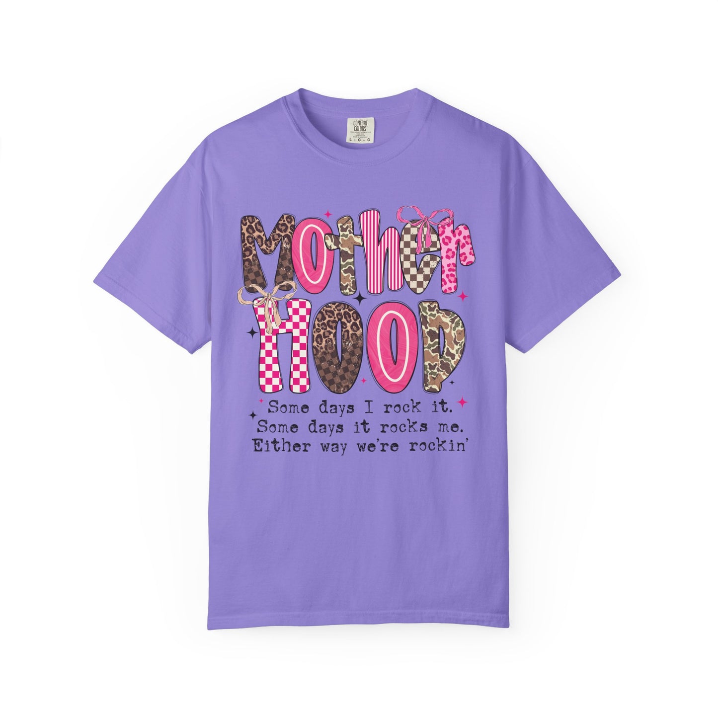 'Motherhood: Some days I rock it... Either way we're rockin'