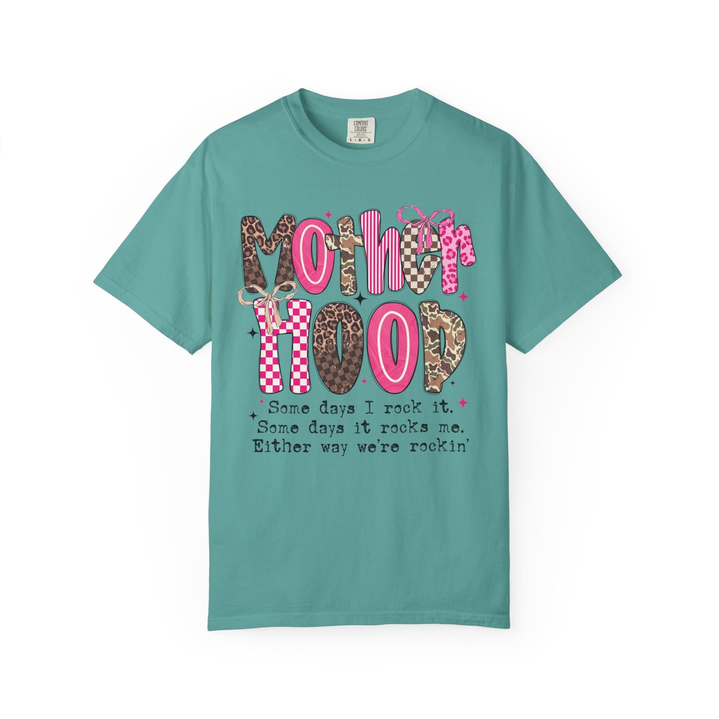 'Motherhood: Some days I rock it... Either way we're rockin'