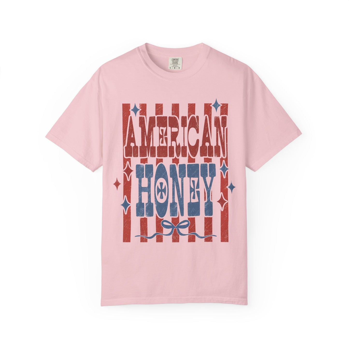 American Honey T-Shirt — Vintage Patriotic 4th of July Tee