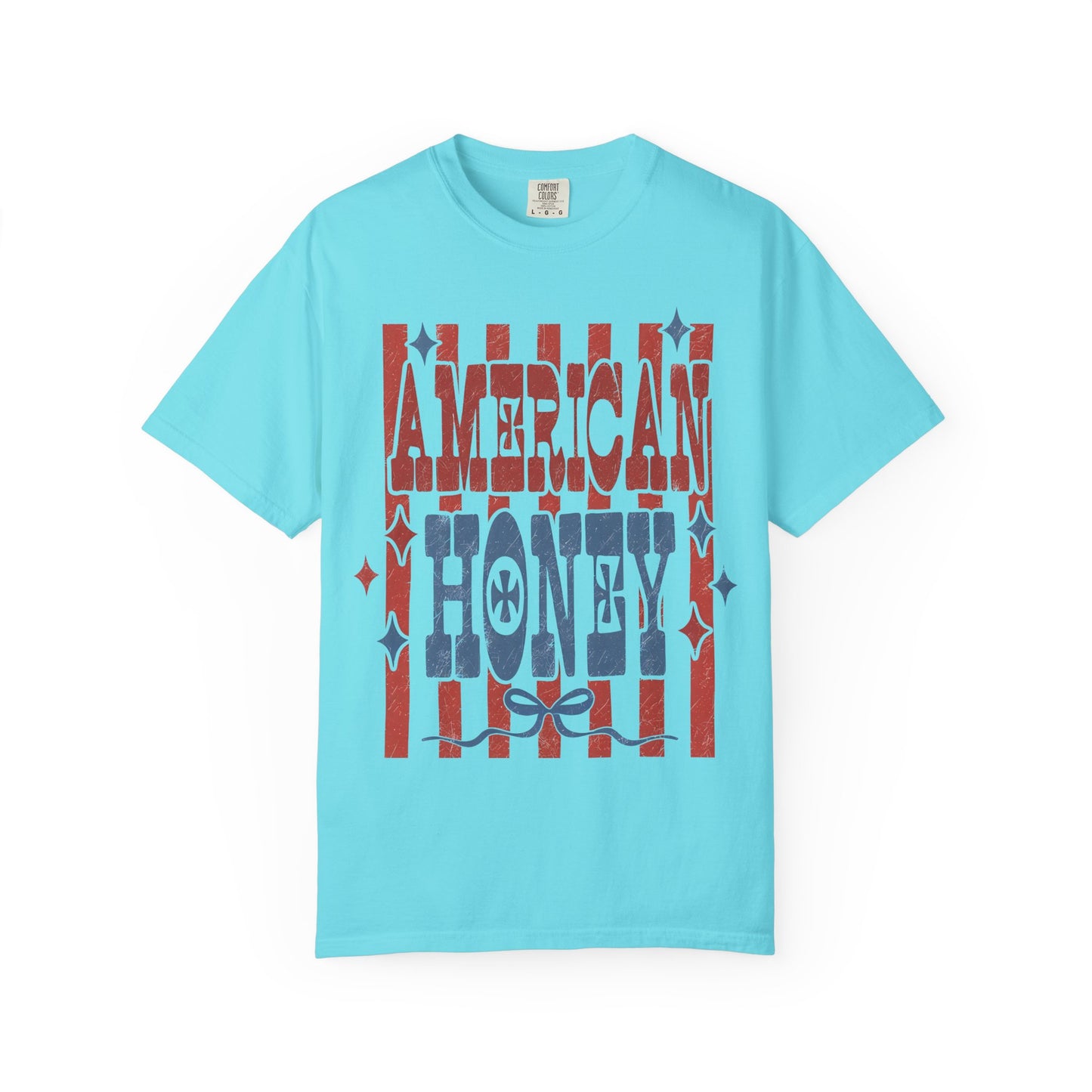 American Honey T-Shirt — Vintage Patriotic 4th of July Tee