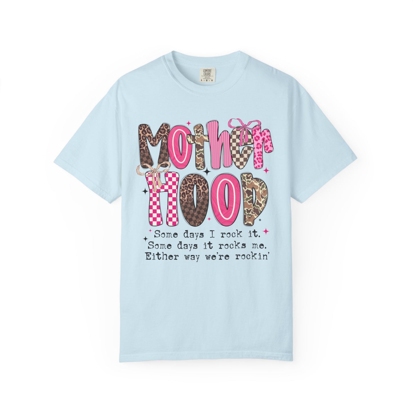 'Motherhood: Some days I rock it... Either way we're rockin'