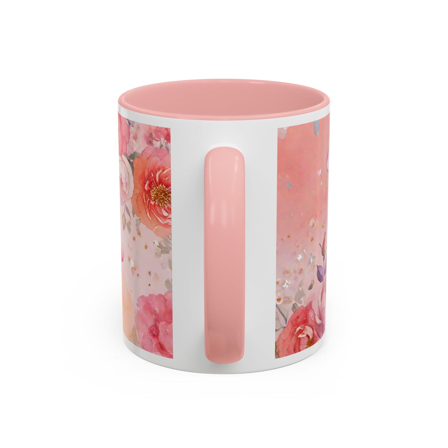 Inspirational Proverbs Coffee Mug — "Strength & Dignity" Floral Butterfly Bible Verse 11oz