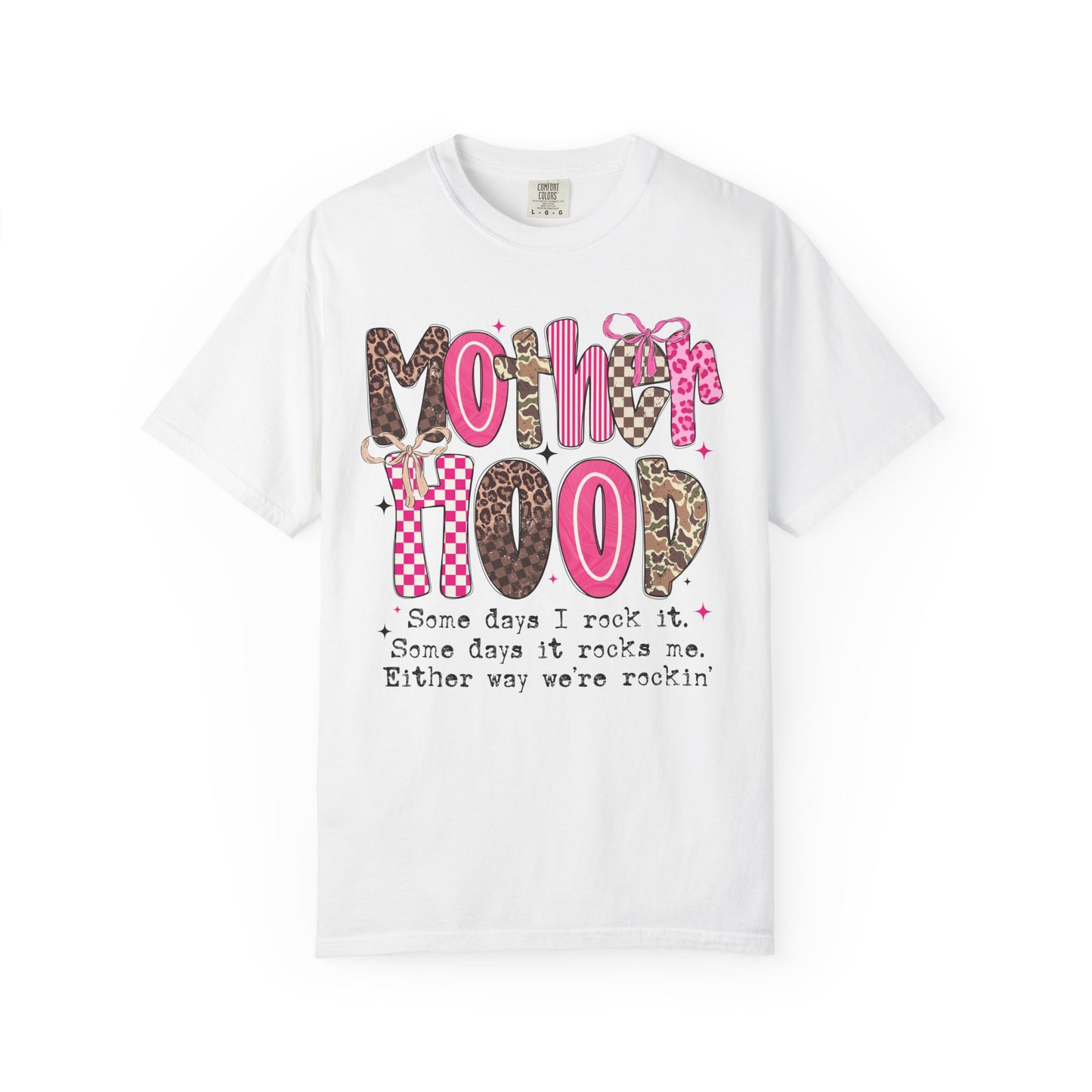 'Motherhood: Some days I rock it... Either way we're rockin'