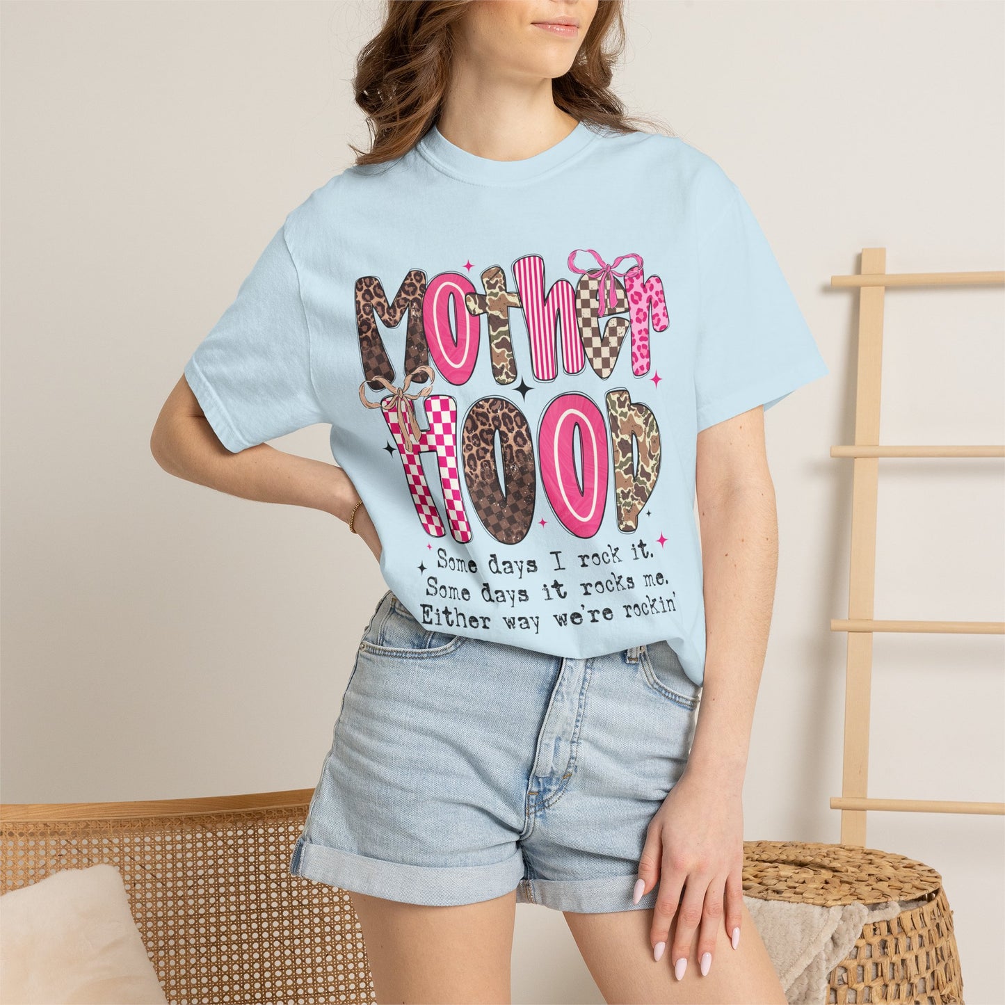 'Motherhood: Some days I rock it... Either way we're rockin'