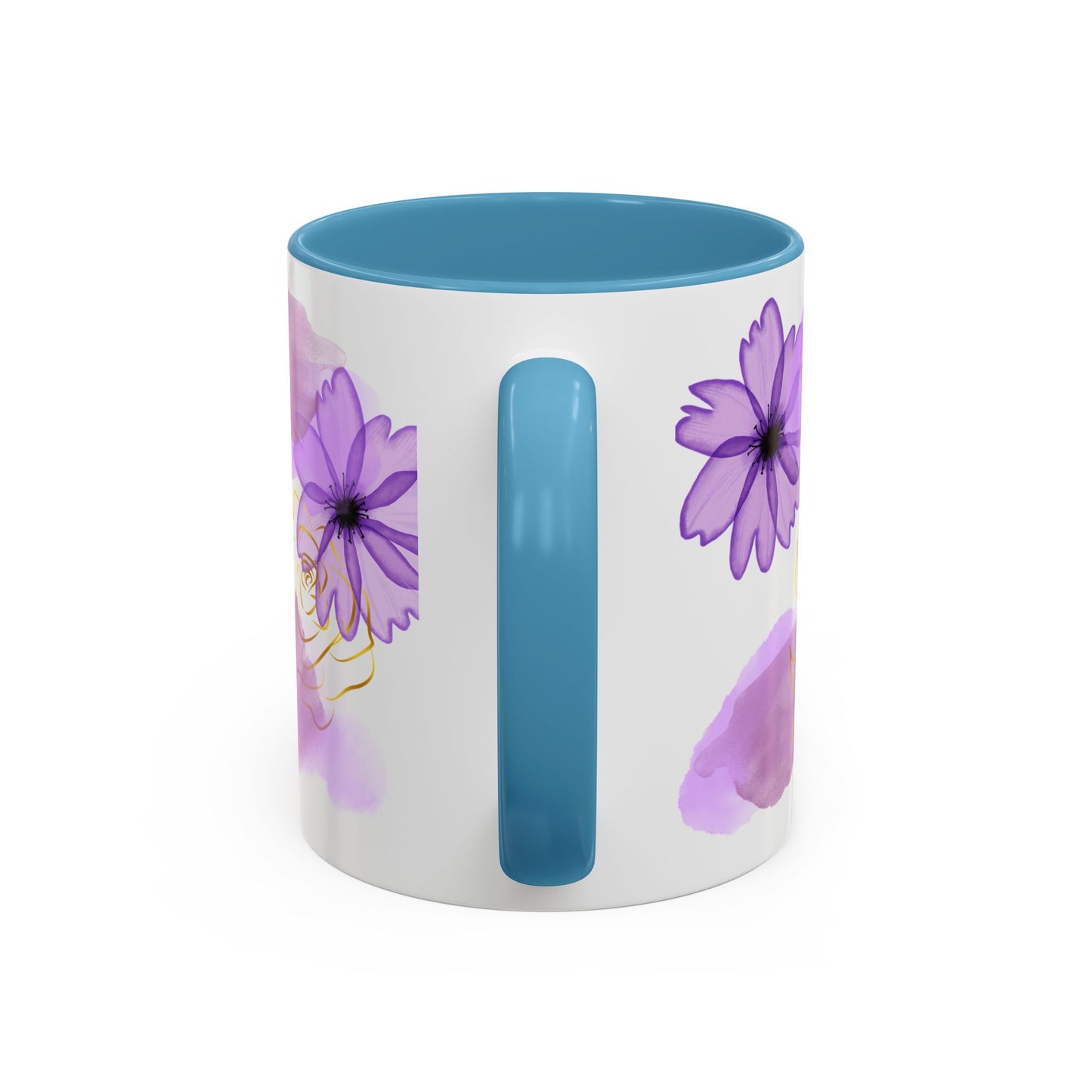 Mama Word-Heart Accent Coffee Mug