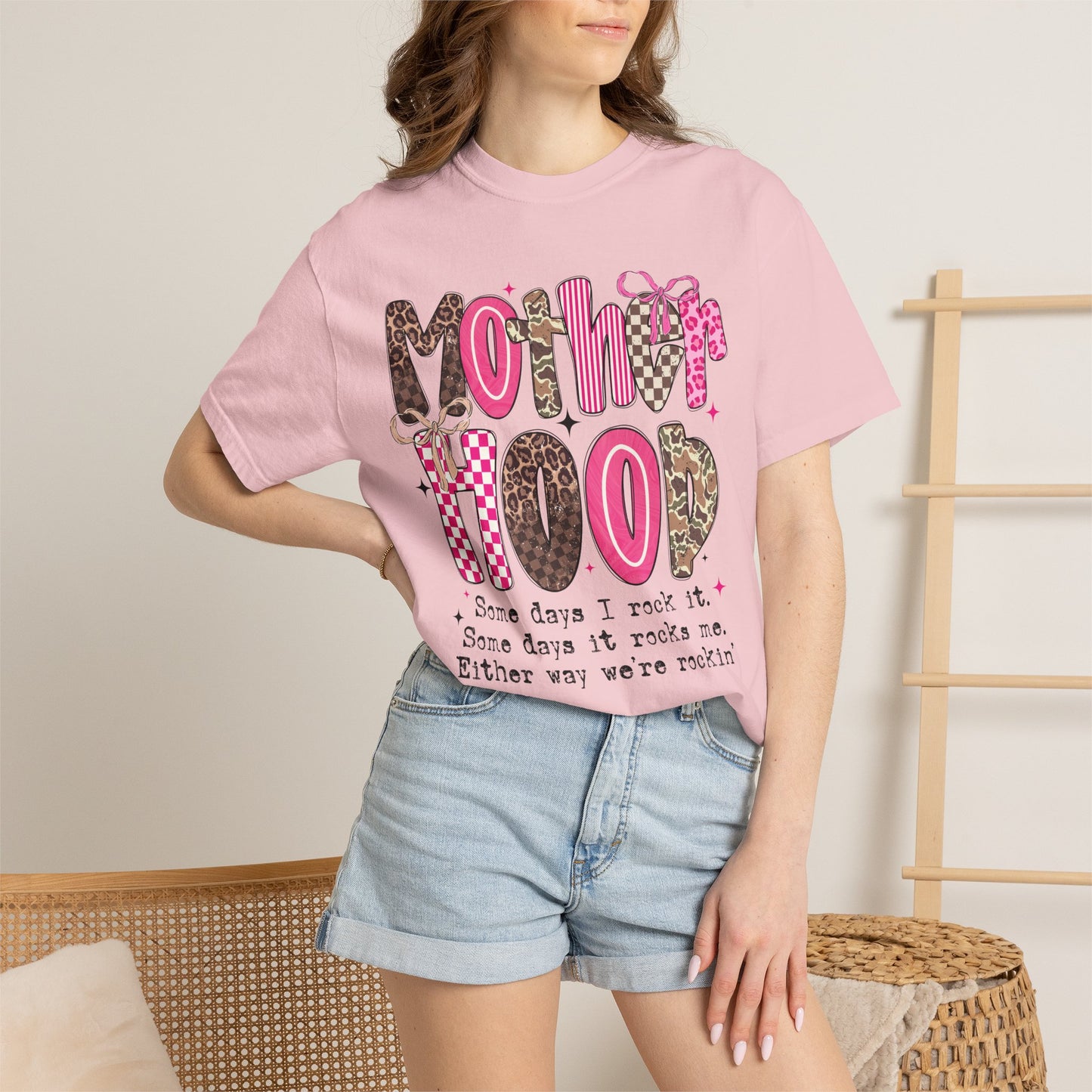'Motherhood: Some days I rock it... Either way we're rockin'
