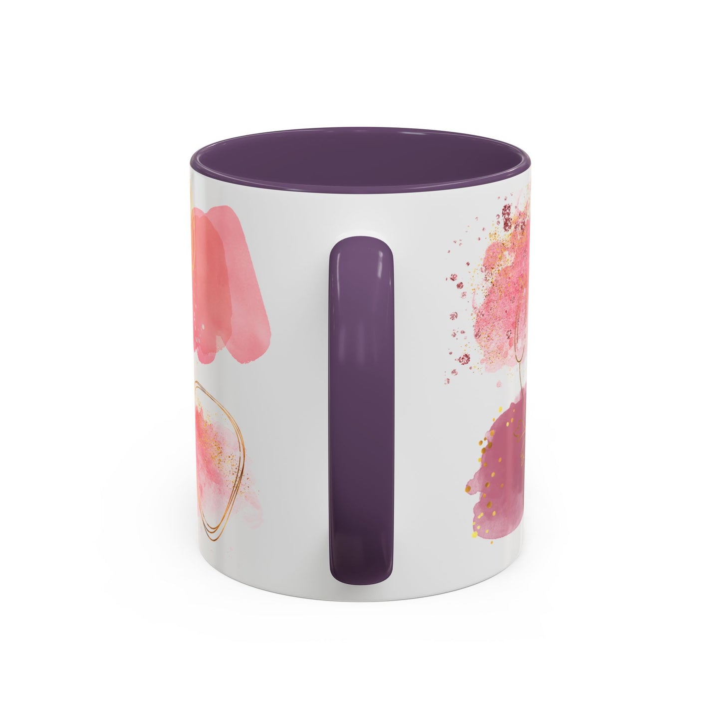 Aunt Coffee Mug — "She is Strong, Fearless, Warm, Loving, Patient, Selfless" Floral Accent 11oz