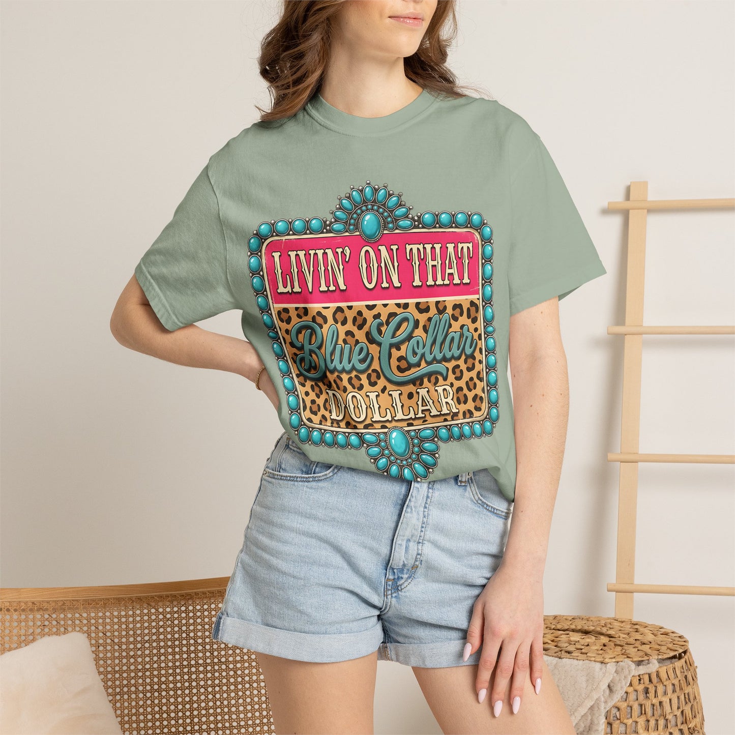 Livin' On That Blue Collar Dollar T-Shirt