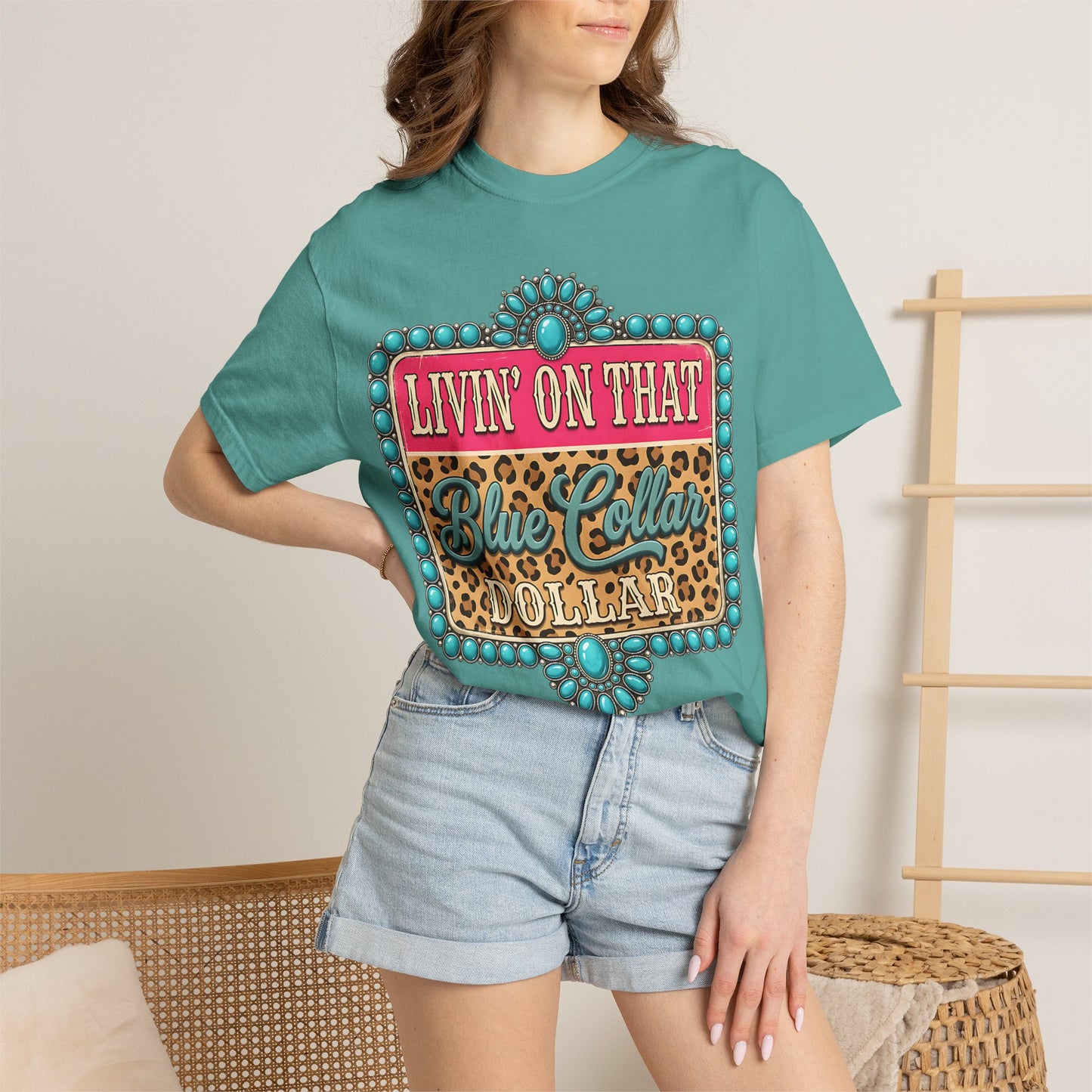 Livin' On That Blue Collar Dollar T-Shirt